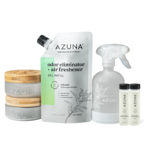 Luxe Glass Odor Eliminator 2 Room Kit & Cleaning Spray