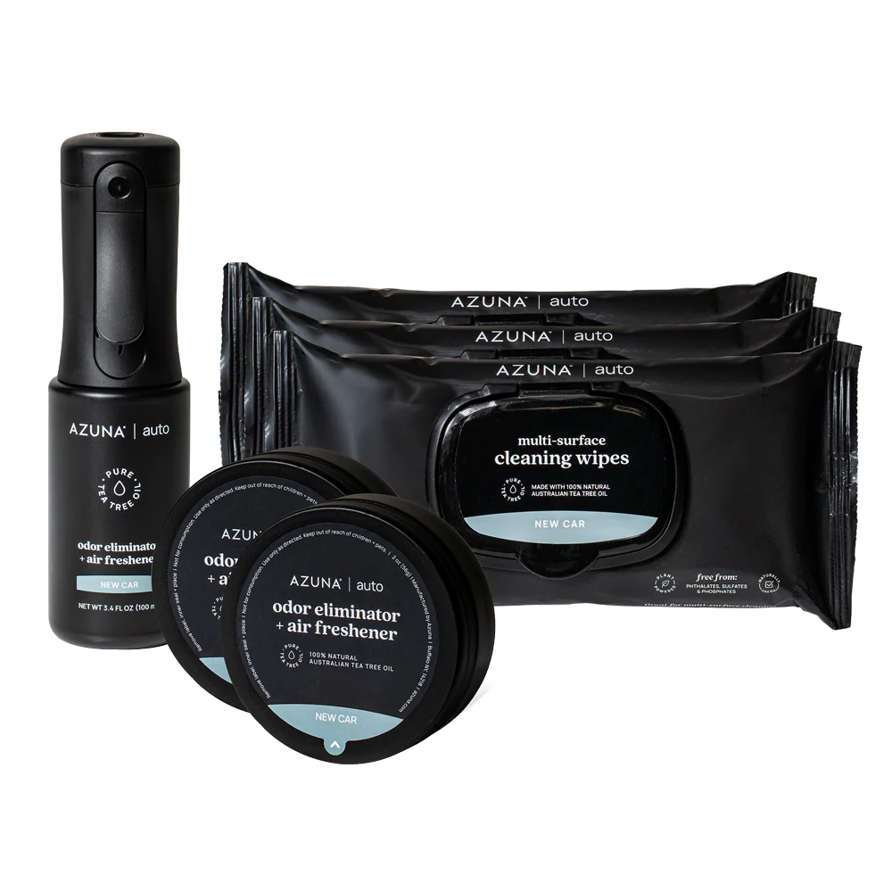 Car Air Freshener & Auto Odor Eliminator Premium Kit