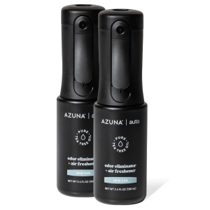 Car Air Freshener & Auto Odor Eliminator Spray Duo