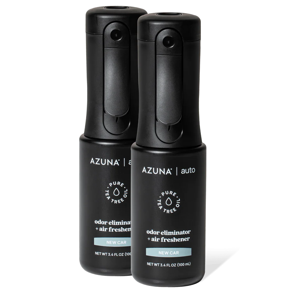 Car Air Freshener & Auto Odor Eliminator Spray Duo