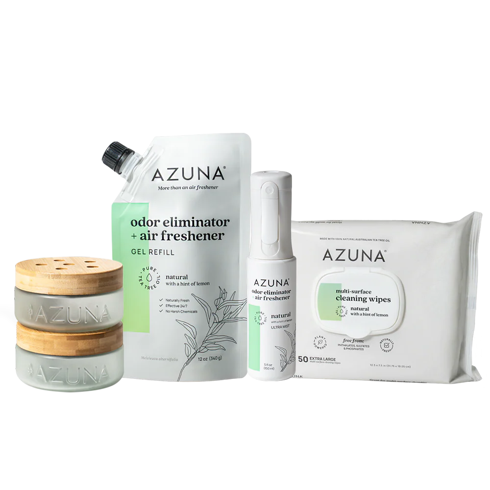 Luxe Glass Dorm Room Odor Eliminator Kit