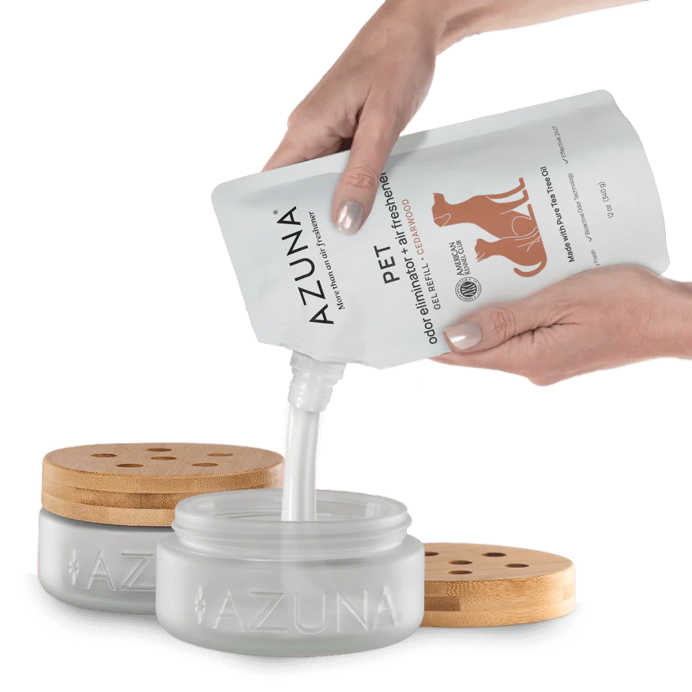 Luxe Glass Pet Odor Eliminator 2 Room Kit
