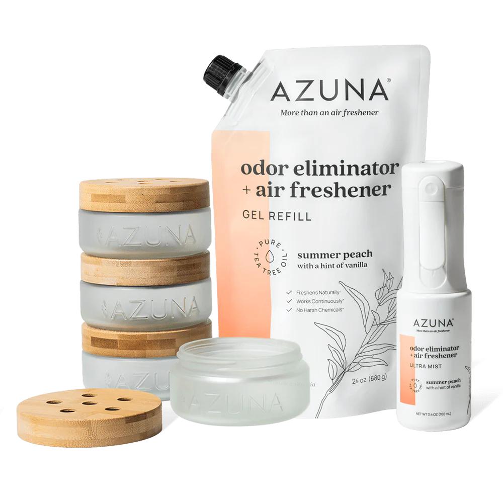Luxe Glass Odor Eliminator 4 Room Starter Kit + Spray