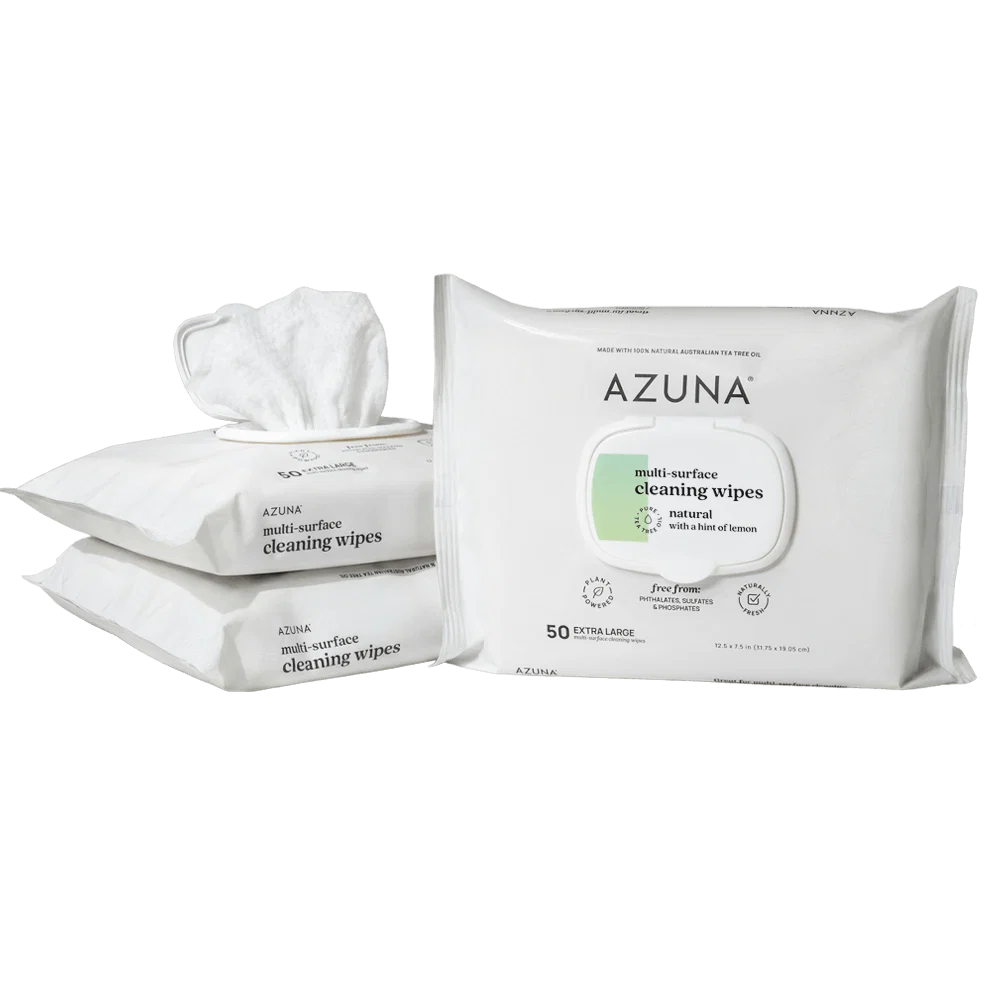 Multipurpose Tea Tree Oil Cleaning Wipes Trio